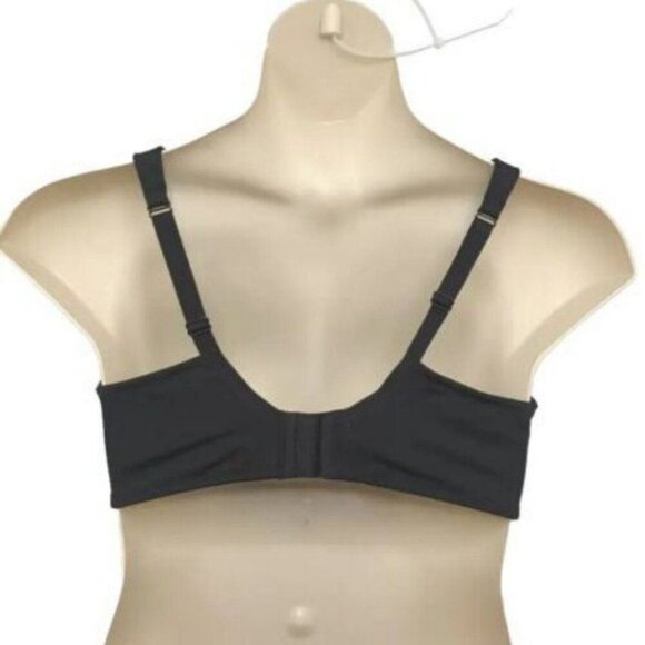 Cacique 42DDD Black Wireless T-Shirt Bra Lightly Lined Plus Size - Picture 4 of 9